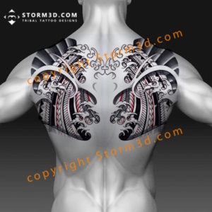 large-japanese-tribal-upperback-piece-flash-with-maori-patterns-and-waves-designs