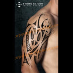 maori-koru-shoulder-tattoo-design-storm3d-art