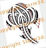 maori-stingray-tattoo-designs-drawings-for-sale