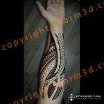forearm-mixed-tribals-designs-and-drawings