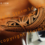 forearm-tribal design-tattoo