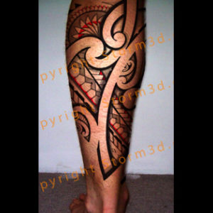 lower-leg-calf-tattoo-maori-polynesian-art-drawings-flash-for-sale