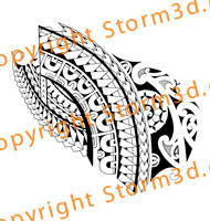 forearm-tribal-tattoo-design-marquesan