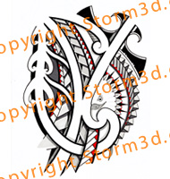 tattoo-designs-with-eagle-tribal-maori-polynesia-style