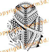 Modern-Samoa-Polynesian-tribal-tattoos-images-for-sale
