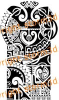The rock tribal tattoo