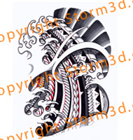 japanese-tribal-polynesian-tattoo-designs-mixed-waves