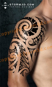 shoulder-maori-tribal-design-photos