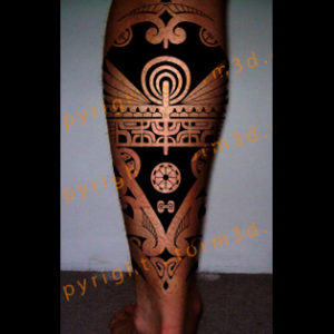 black-calf-tattoo-maori-polynesia-tatau-tribal-sketch-drawing-images