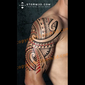 maori halfsleeve shoulder tattoos drawings for sale