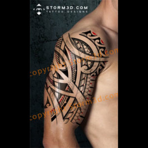 shoulder-digital-drawing-tattoo-maori-style-awesome