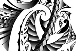 mixed maori samoan tattoos flash order online
