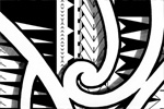 tribal-polynesian-symbols-in-tattoo-spearheads